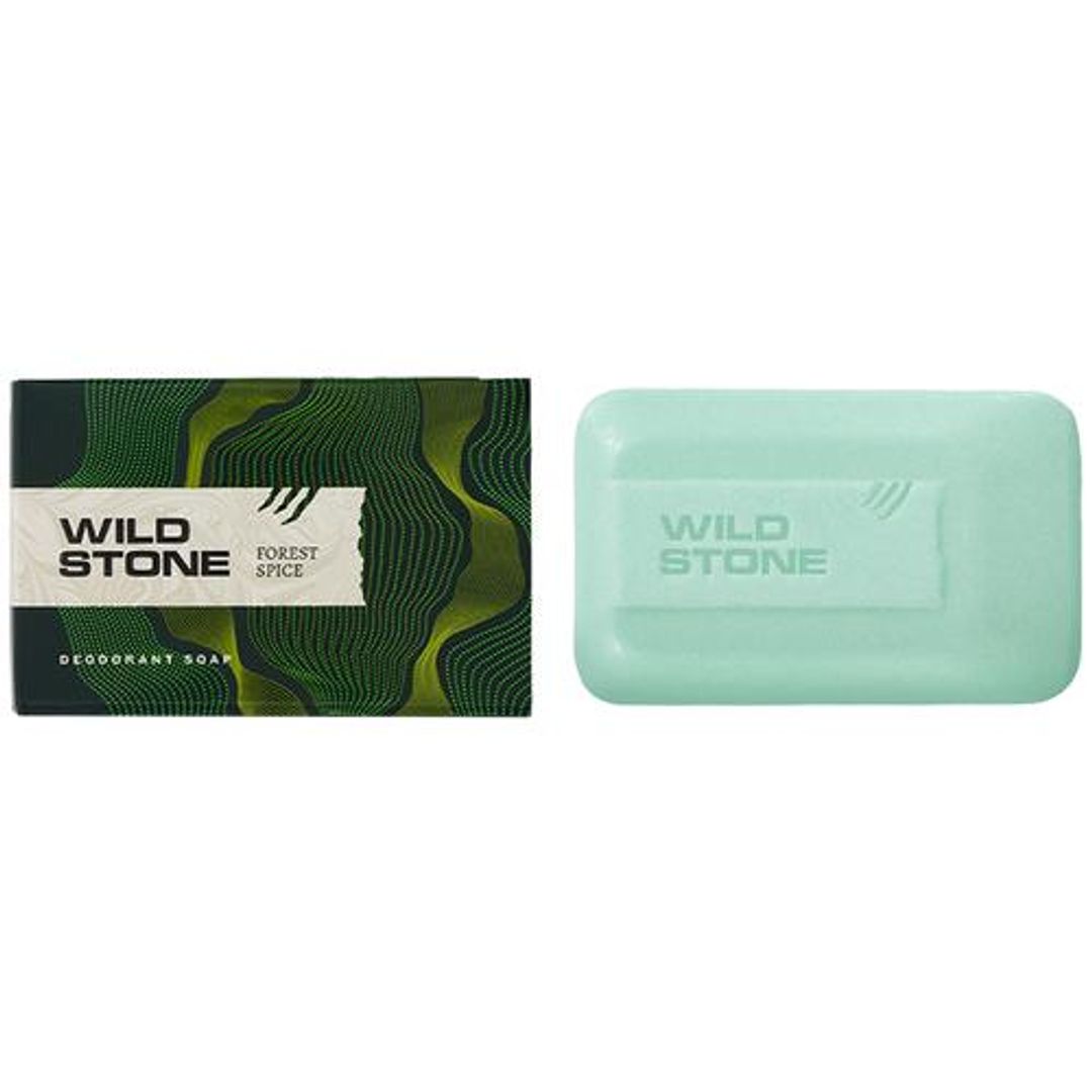 Wild Stone Forest Spice Deodorant Soap, 125 g 