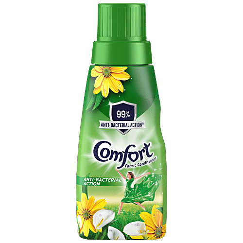 Comfort After Wash Anti-Bacterial Fabric Conditioner, 210 ml Bottle 99% Anti-Bacterial Action