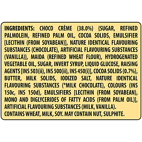 Sunfeast Dark Fantasy Choco Fills - Original Filled Cookies With Choco Crème, Perfect Snack, 69 g Pouch