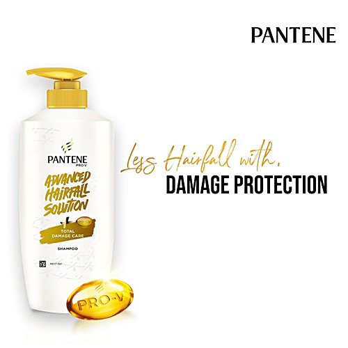 Pantene Advanced Hairfall Solution Hair Shampoo - Total Damage Care, 650 ml