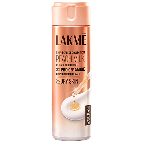 Lakme Peach Milk Intense Moisturizer Lotion, 60 ml Skin Barrier Repair