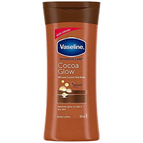 Buy Vaseline Intensive Care Cocoa Glow Body Lotion 100 Ml Bottle Online At Best Price of Rs 112
