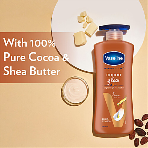 Vaseline Intensive Care Cocoa Glow Body Lotion, 400 ml  