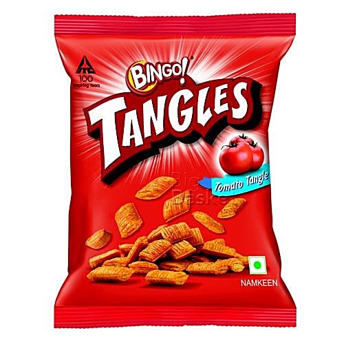 Buy Bingo Tangles Tomato 90 Gm Pouch Online at the Best Price of Rs