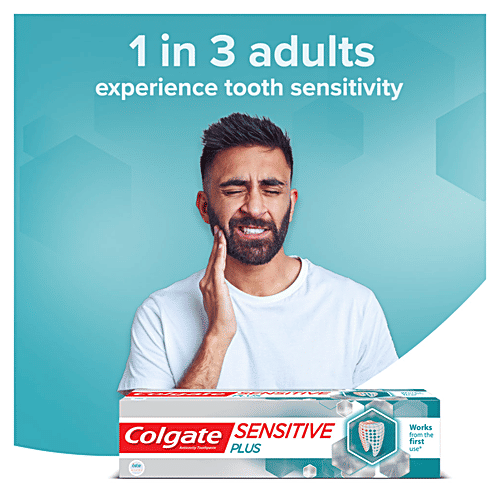 Colgate Sensitive Plus Toothpaste, 30 g Clinically Proven