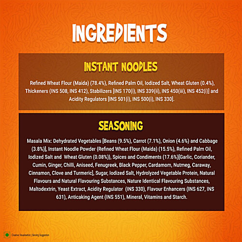 Sunfeast Yippee Noodles - Magic Masala, 240 g Pouch 