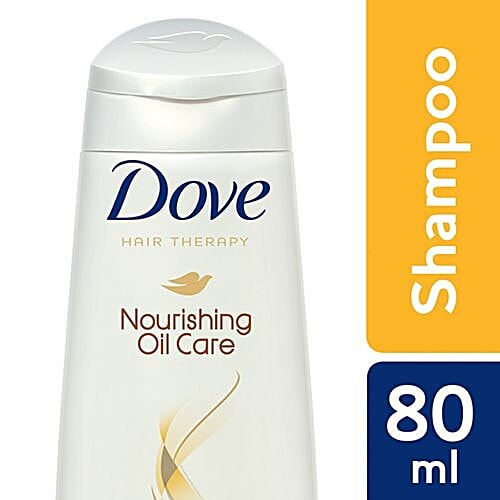 Dove Hair Therapy Nourishing Oil Care Shampoo - with Vita Oils, 80 ml  Vitamin Enriched Nourishment