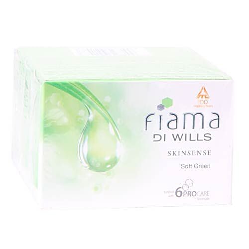 Buy Fiama Bathing Soap Skinsense (Soft Green) Online at Best Price of