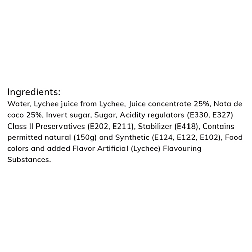 Mogu Mogu Juice - Lychee, 300 ml  