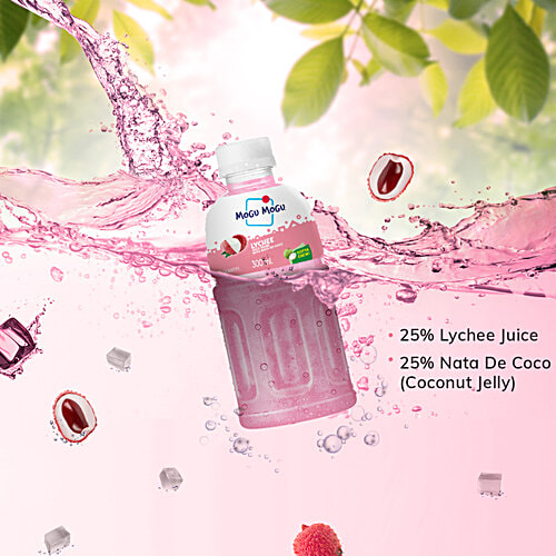 Mogu Mogu Juice - Lychee, 300 ml  
