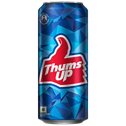 Buy Thums Up Soft Drink 300 Ml Can Online at the Best Price of Rs 38 bigbasket