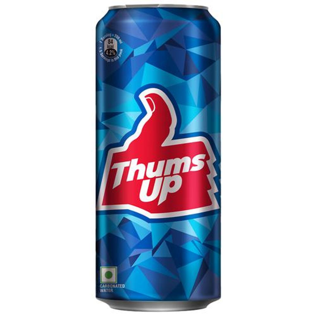 Thums Up Soft Drink, 300 ml Can