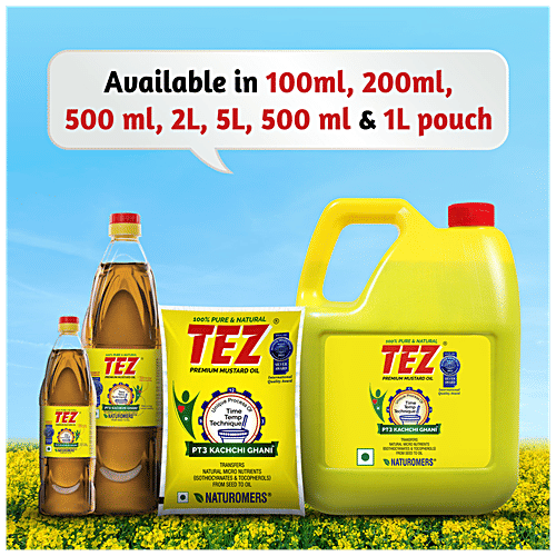 Tilsona Gold Gingelly/Til Sesame Oil, 5 L Jar 