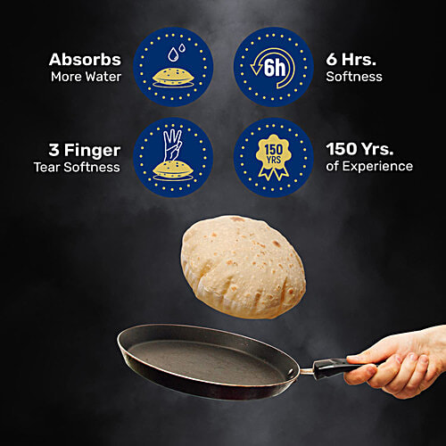 Pillsbury Atta/Godihittu - Gold, 5 kg Pouch Atta, Aata