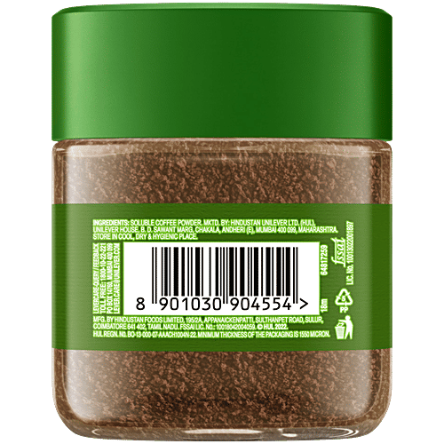 BRU Instant Coffee Powder - Rich Aroma Granules, 25 g Jar 