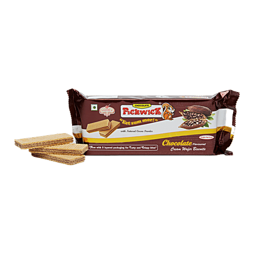 Pickwick  Wafer Biscuits - Chocolate Flavor, 100 g Pouch 