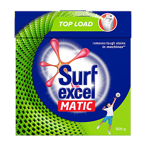 Surf Excel Matic Top Load Detergent Powder, 500 g  
