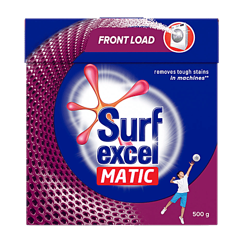 Surf Excel Matic Front Load Detergent Powder, 500 g  