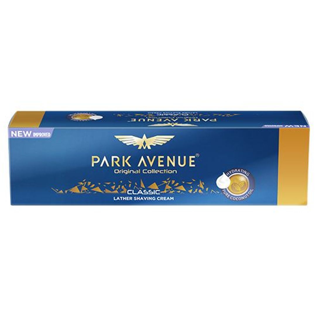 Park Avenue Lather Shaving Cream - Classic, 60 + 24 g Get 40% Free