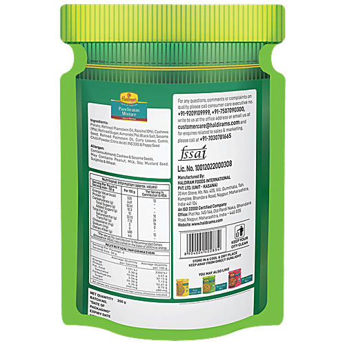 Haldiram's Mixture - Panchratan, 200 g Pouch Zero Cholesterol