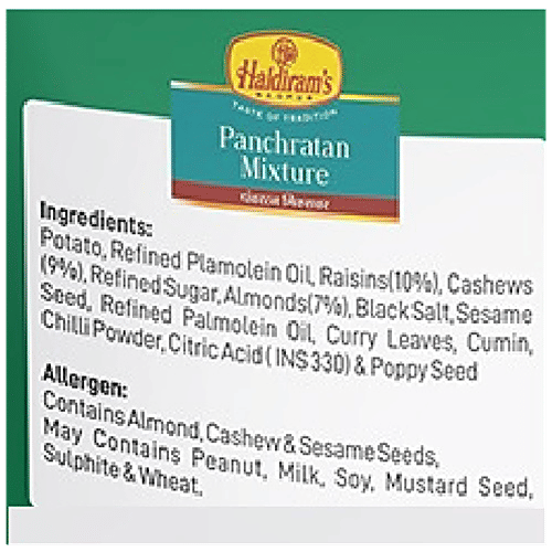 Haldiram's Mixture - Panchratan, 200 g Pouch Zero Cholesterol