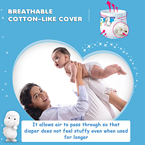 Mamypoko Extra Absorb Diaper Pants - S, 4-8 kg, Crisscross Absorbent Sheet, Upto 12 Hours Absorption, 42 pcs  