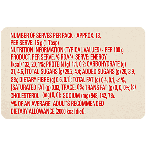 Kissan Fresh Tomato Ketchup, 90 g No Trans Fat