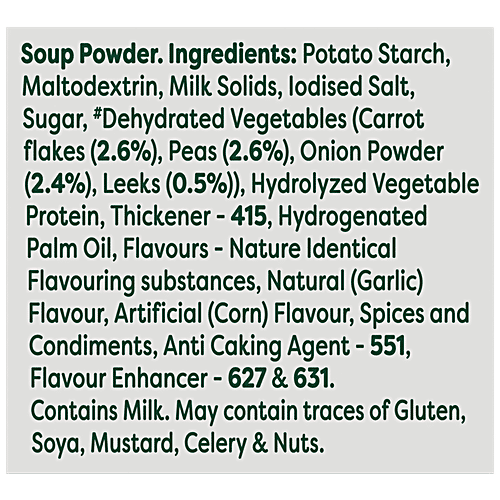 Knorr Mixed Vegetable Cup A Soup Powder, 9.5 g No Added Preservatives