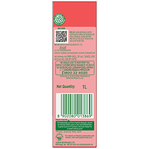 Tropicana Pomegranate Delight Fruit Juice, 1 L