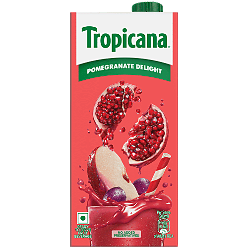 Tropicana Pomegranate Delight Fruit Juice, 1 L