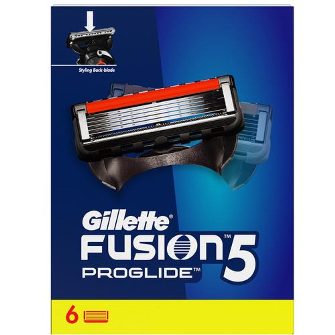 Gillette Shaving Cartridges - Fusion Proglide, 6 pc 