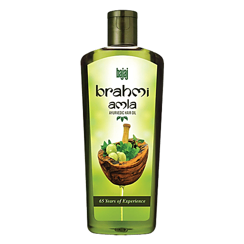 Bajaj Hair Oil - Brahmi Amla Ayurvedic, 300 ml  