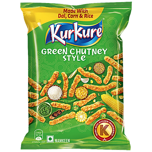Kurkure Green Chutney Style Namkeen, 36 g