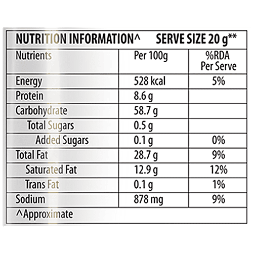 Kurkure Solid Masti Masala Twisteez Namkeen, 30 g  