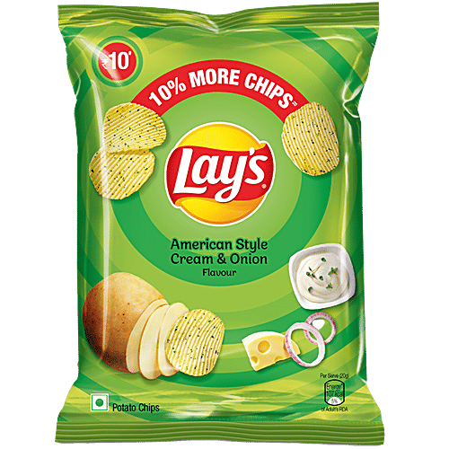 Lays Potato Chips Sour Cream And Onion