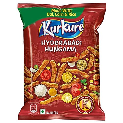 Kurkure Namkeen - Hyderabadi Hungama, 45 g  