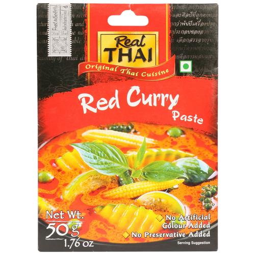 Buy Real Thai Paste Red Curry 50 Gm Pouch Online at the Best of Rs 75 - bigbasket