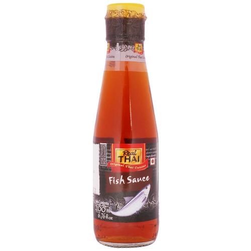 REAL THAI Fish Sauce, 200 ml Bottle 