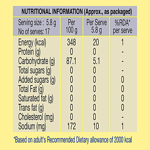 Pillsbury Custard Powder - Vanilla Flavour, 100 g Carton 