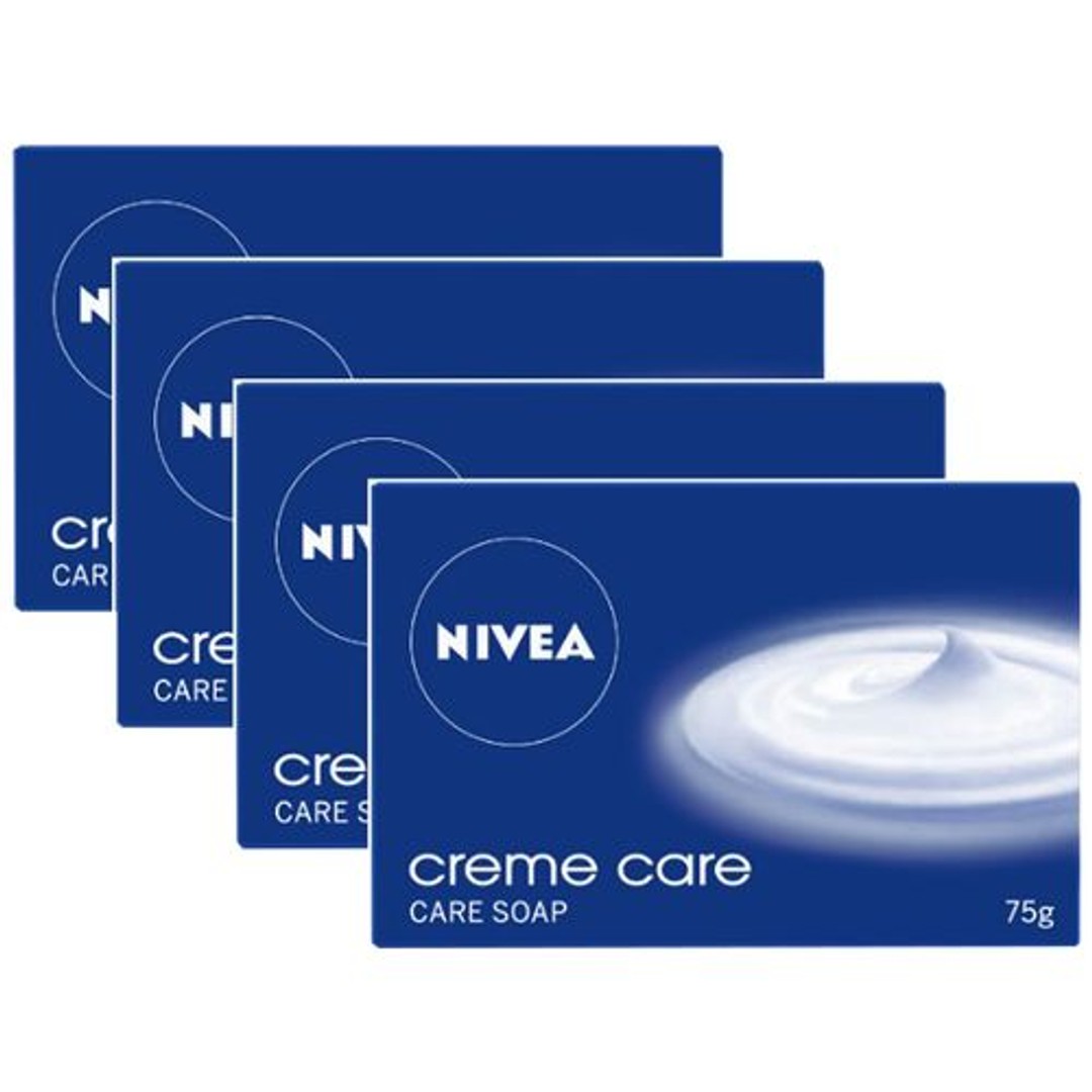 Buy Nivea Bathing Soap Creme Care 75 Gm Carton Online At Best Price of