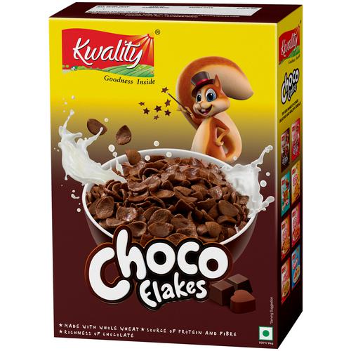 Buy Kwality Choco Flakes - Zero% Maida, With Richness Of Chocolate,  Breakfast Cereal Online at Best Price of Rs 180 - bigbasket