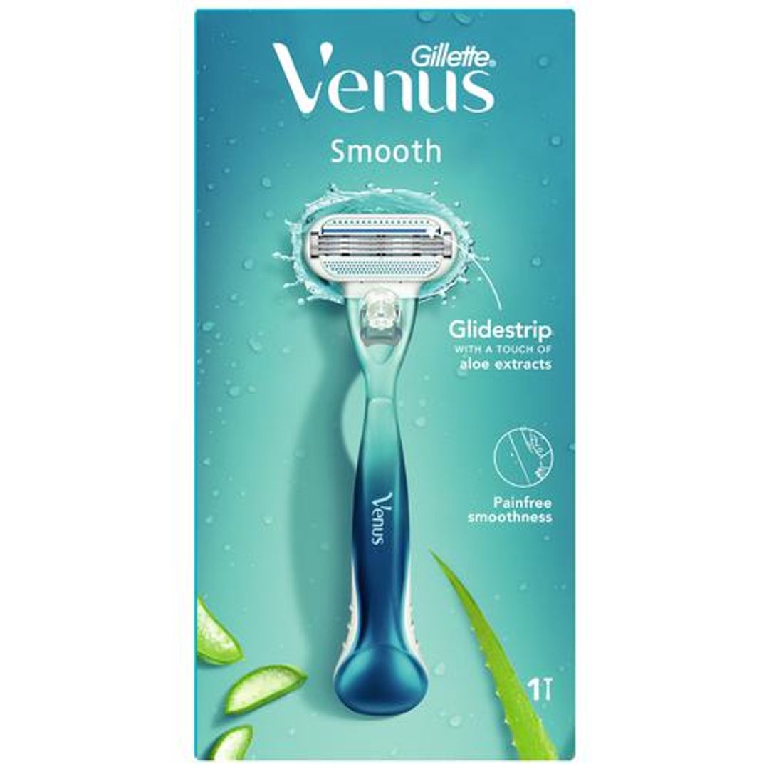 Gillette Venus Hair Removal Razor - With Aloe Extracts, For Women, 1 pc 