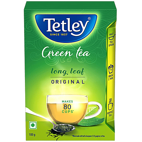 Tetley Green Tea - Long Leaf, 100 g  