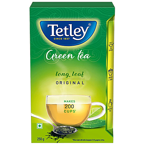 Tetley Green Tea - Long Leaf, 250 g  