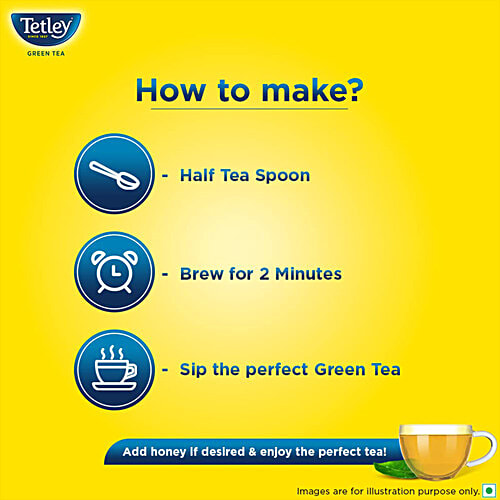 Tetley Green Tea - Long Leaf, 250 g  