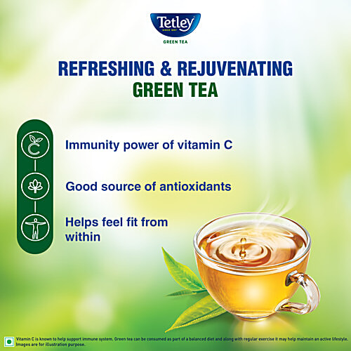 Buy Tetley Green Tea Long Leaf 250 gm Packet Online at Best Price. of Rs 315 bigbasket