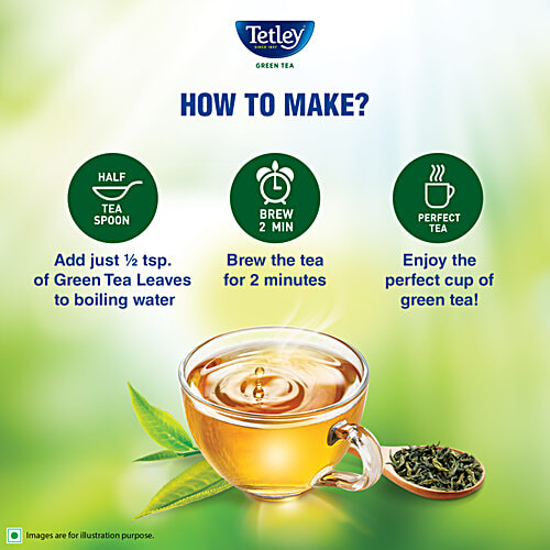 Buy Tetley Green Tea Long Leaf 250 gm Packet Online at Best Price. of Rs 315 bigbasket
