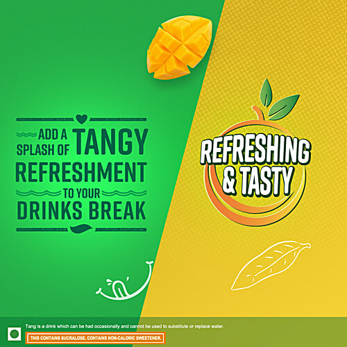 Tang Instant Drink Mix - Mango, 500 g Pouch 