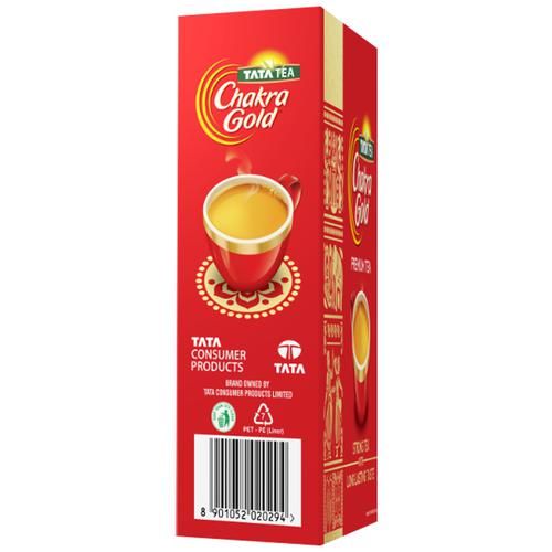 Tata Tea Chakra Gold Premium Tea - Strong Flavour With Long Lasting Taste, 500 g  Dust Tea, Black Tea