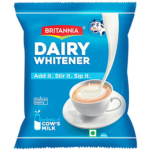 Buy Britannia Dairy Whitener 400 Gm Pouch Online At Best Price of Rs